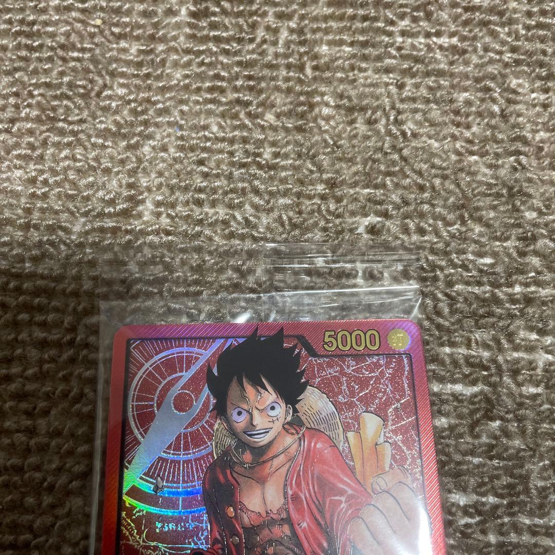 【新品未開封】ワンピースカード モンキー・D・ルフィ レグフィグ