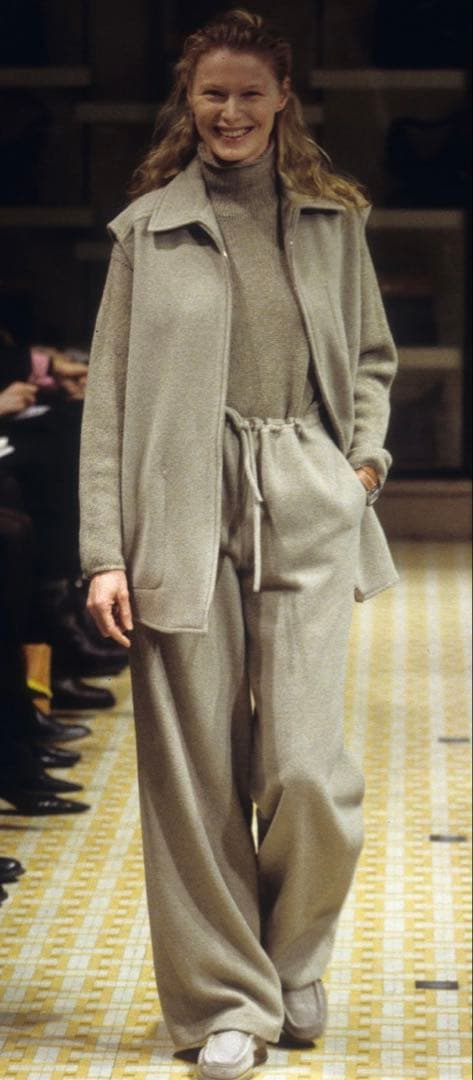 エルメスマルジェラ期　アルパカオーバーベスト　ベージュ　38サイズ　フランス製