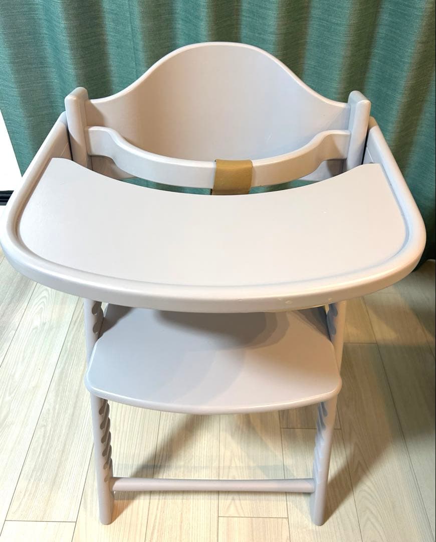 大和屋　yamatoya アッフルチェア　ソフトラベンダークッション付き