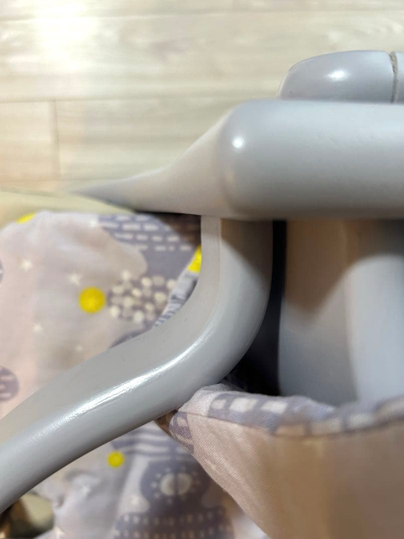 大和屋　yamatoya アッフルチェア　ソフトラベンダークッション付き