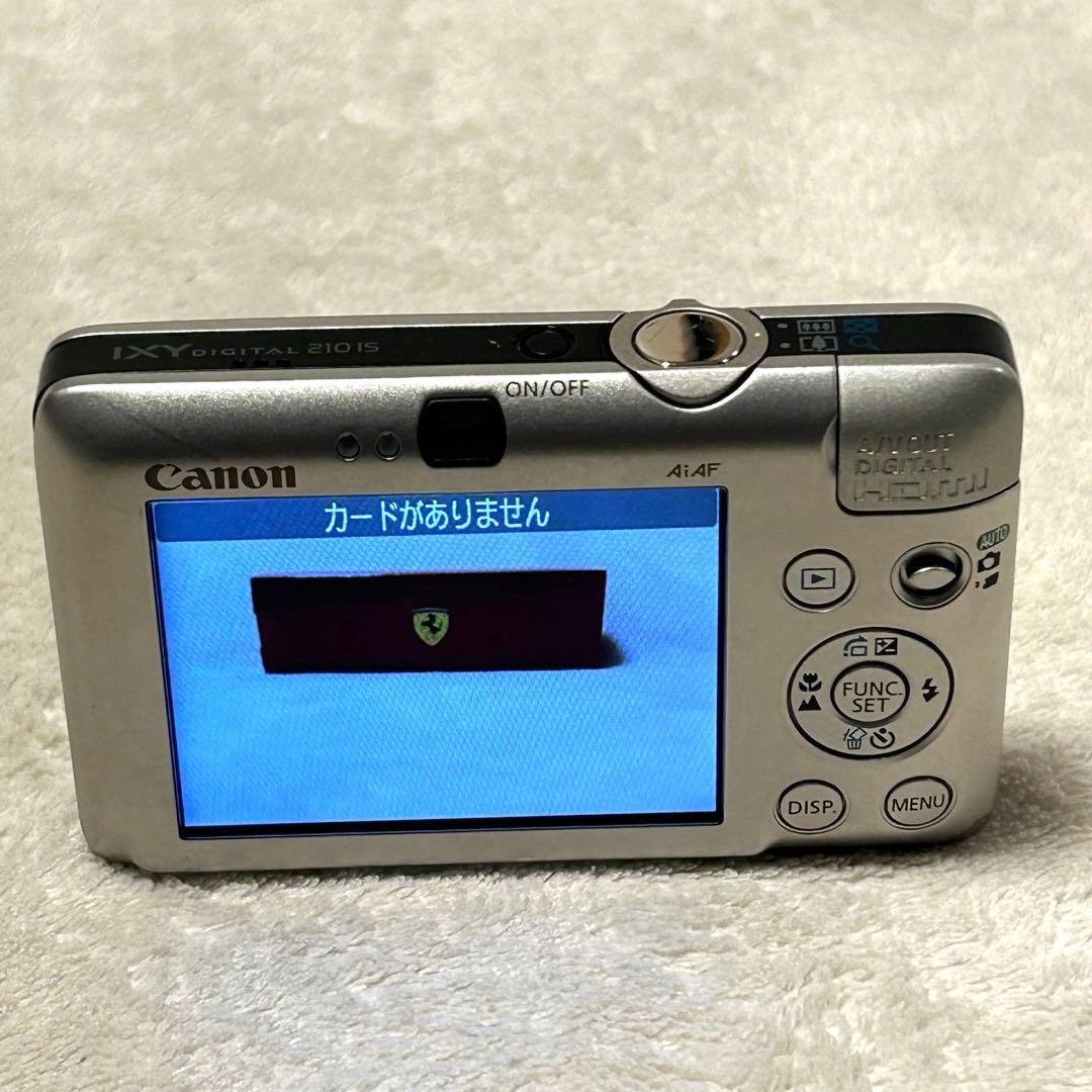 【美品！動作確認済】Canon IXY DIGITAL210IS シルバー