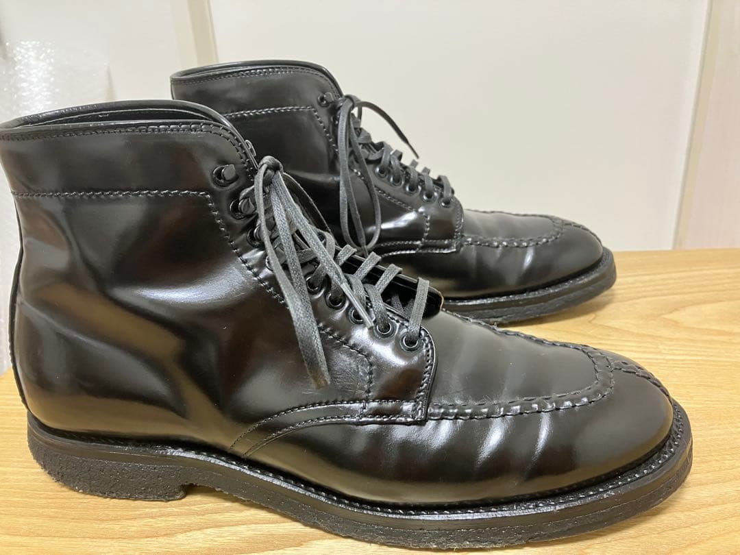 h*k様 Alden タンカーブーツ7.5D 4545H コードヴァン