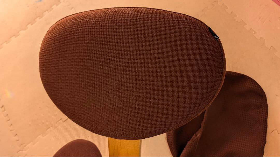 Rybo リボ社 純正撥水替えカバー付　バランスイージー バランスチェア 茶色