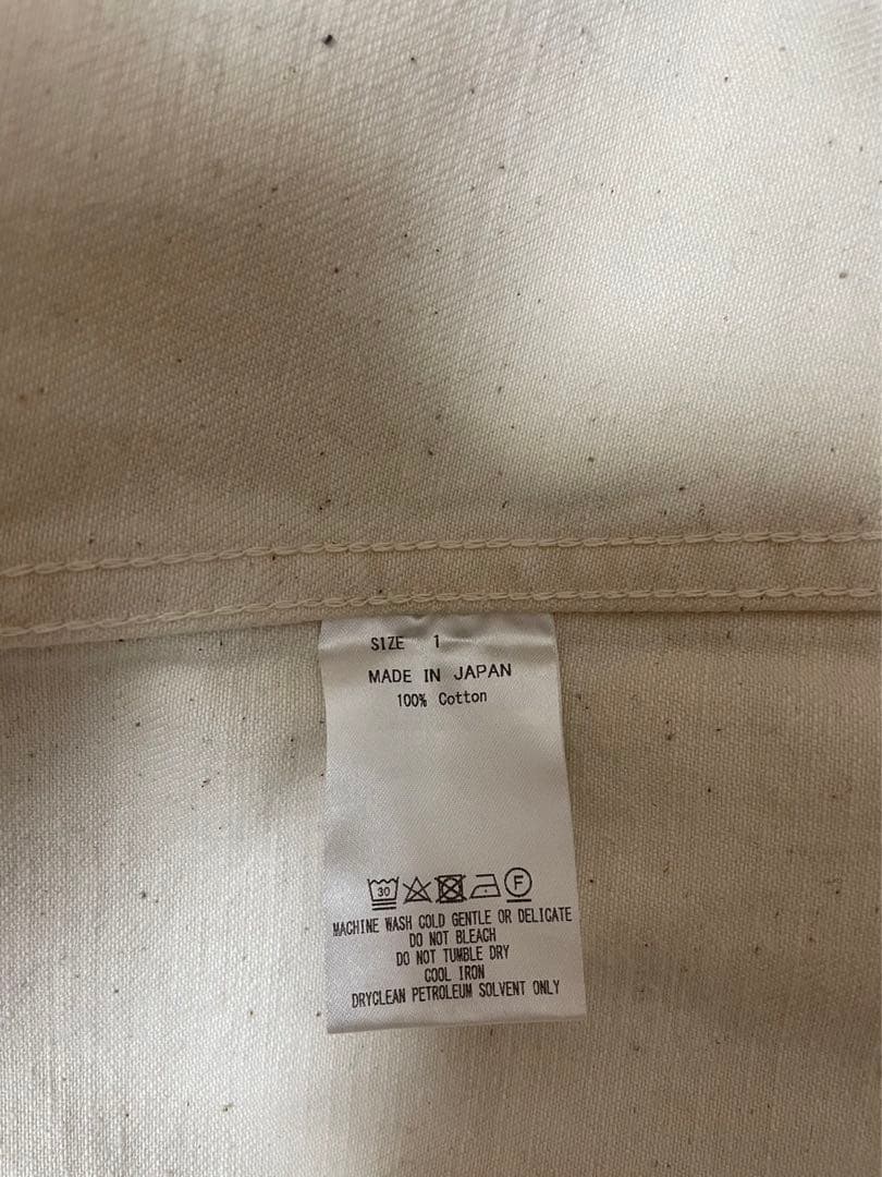 【DENIM JACKET-13oz organic cotton】