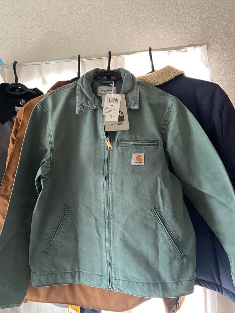 Carhartt デトロイトジャケット　silver pine Mサイズ