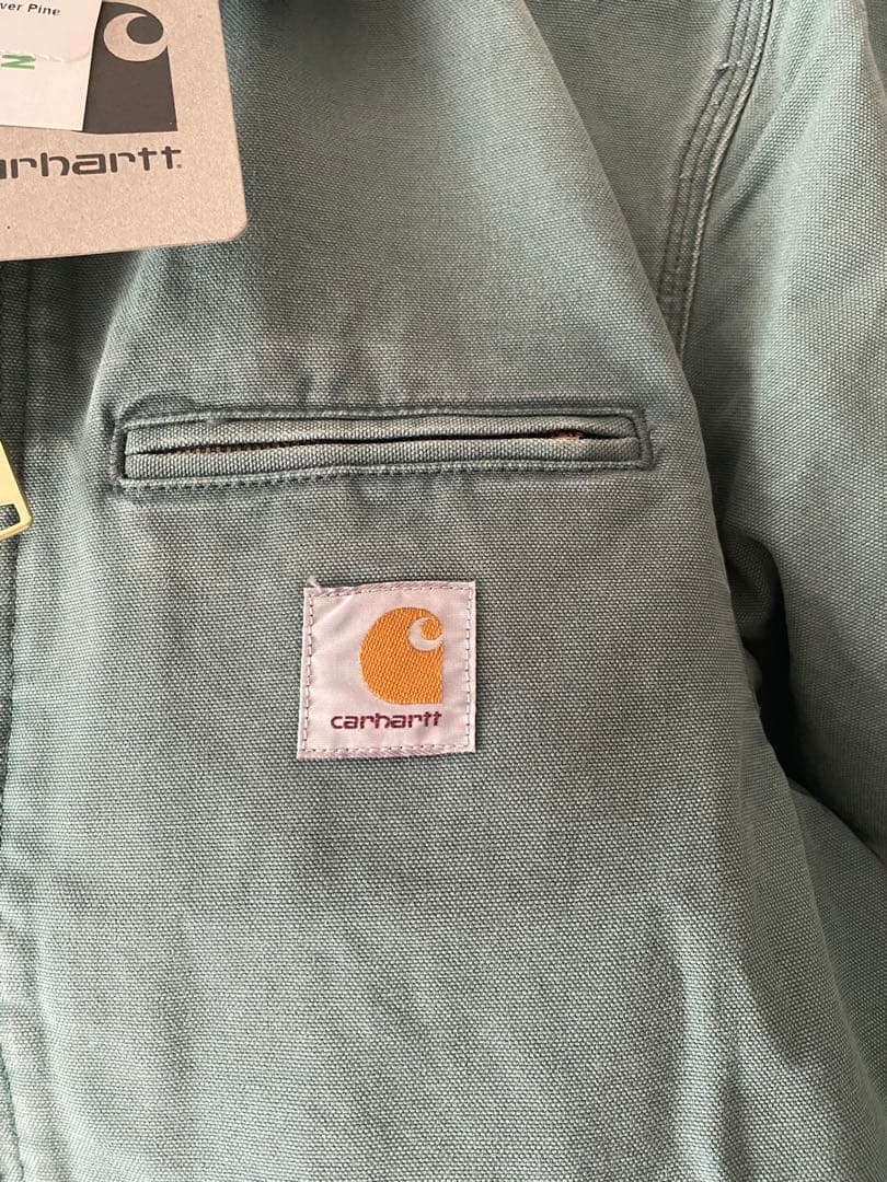 Carhartt デトロイトジャケット　silver pine Mサイズ