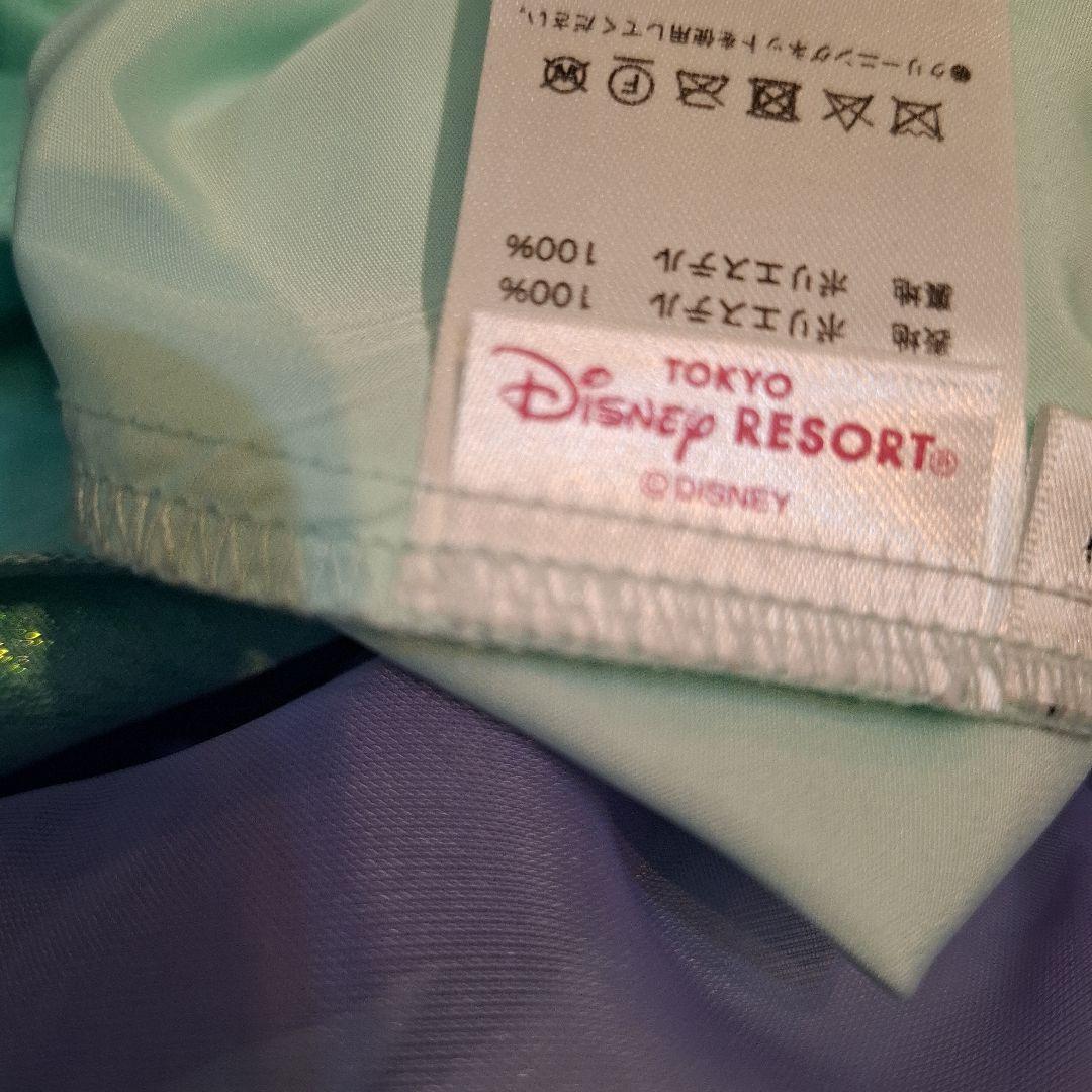 ディズニー公式　アリエルドレス　140　髪飾りつき