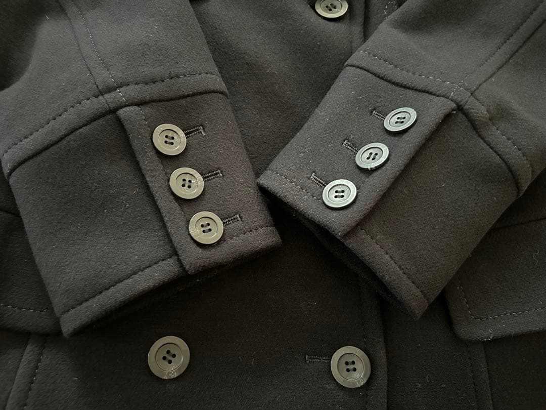 23区 カシミア混 ウールコート Pコート