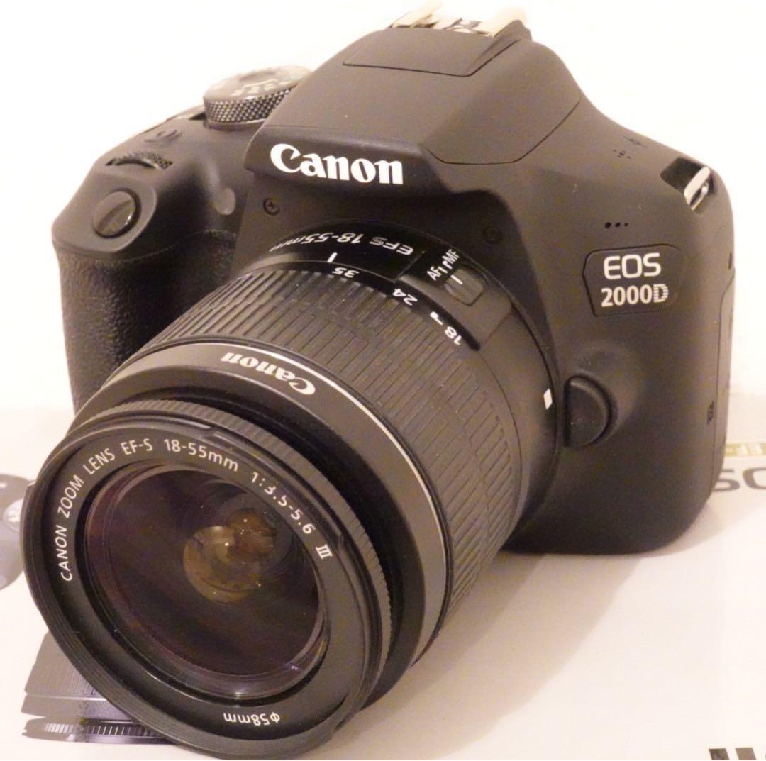 数回使用Canon EOS 2000D Kiss X90 18-55mm II