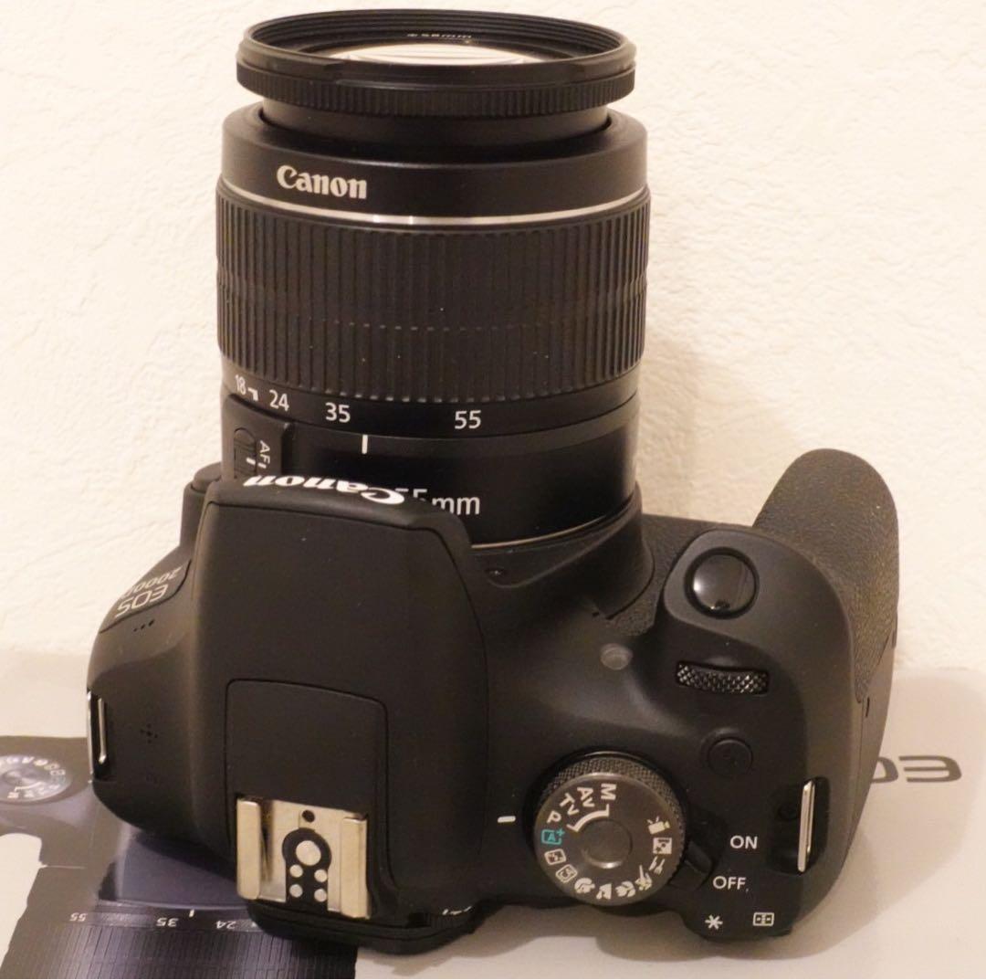 数回使用Canon EOS 2000D Kiss X90 18-55mm II