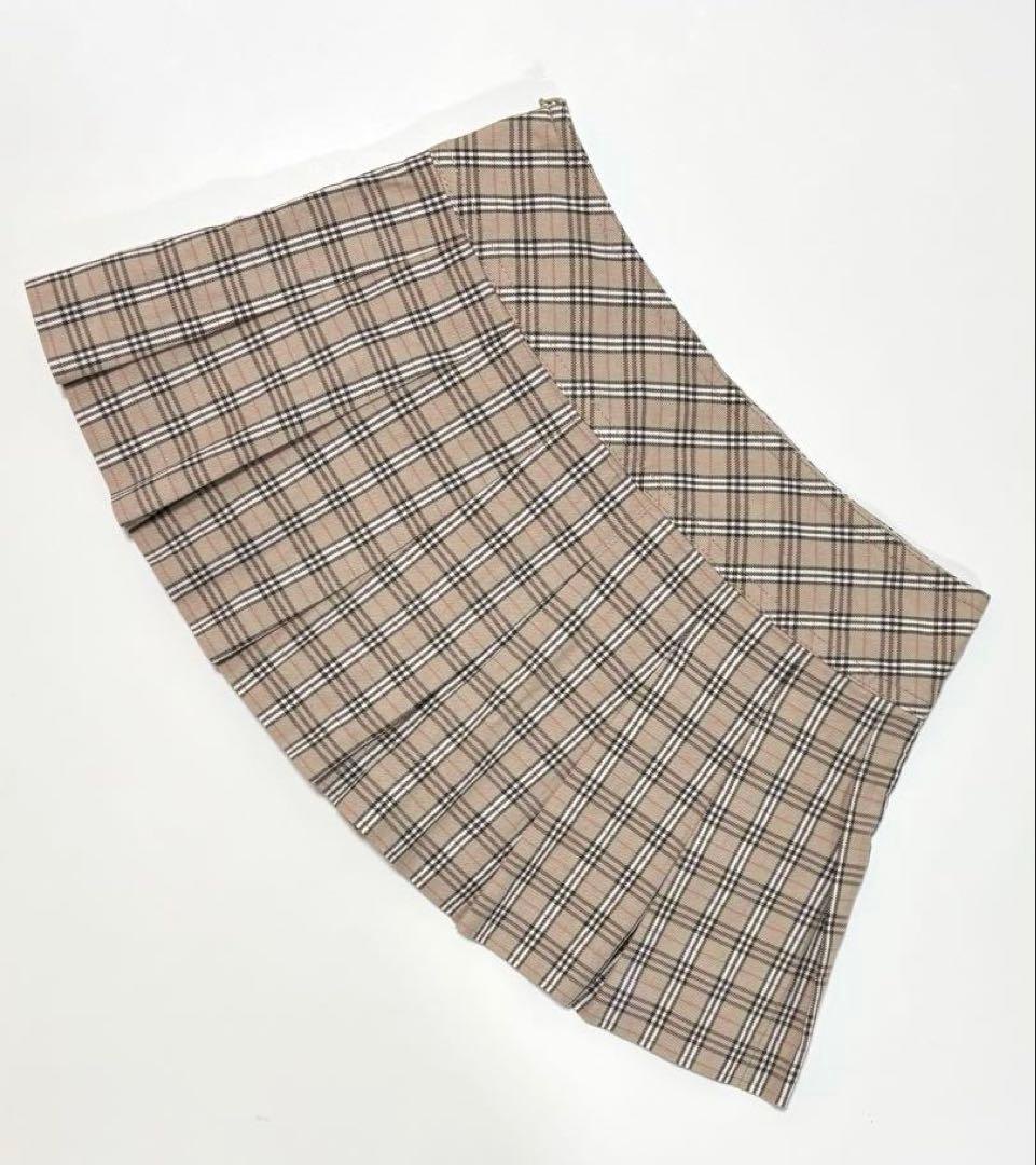 BURBERRY BLUE LABEL ミニスカート インナーパンツ付き