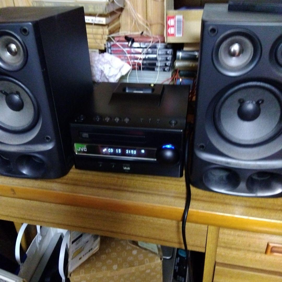 JVC CDプレーヤー & SONY スピーカー ビクター コンポ EX-S1