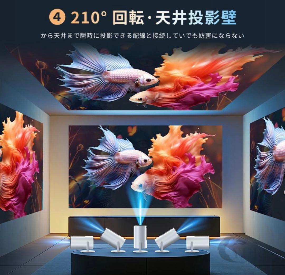 4K ゲームプロジェクター X10 Plus 　内蔵ゲーム　日本語説明書付き