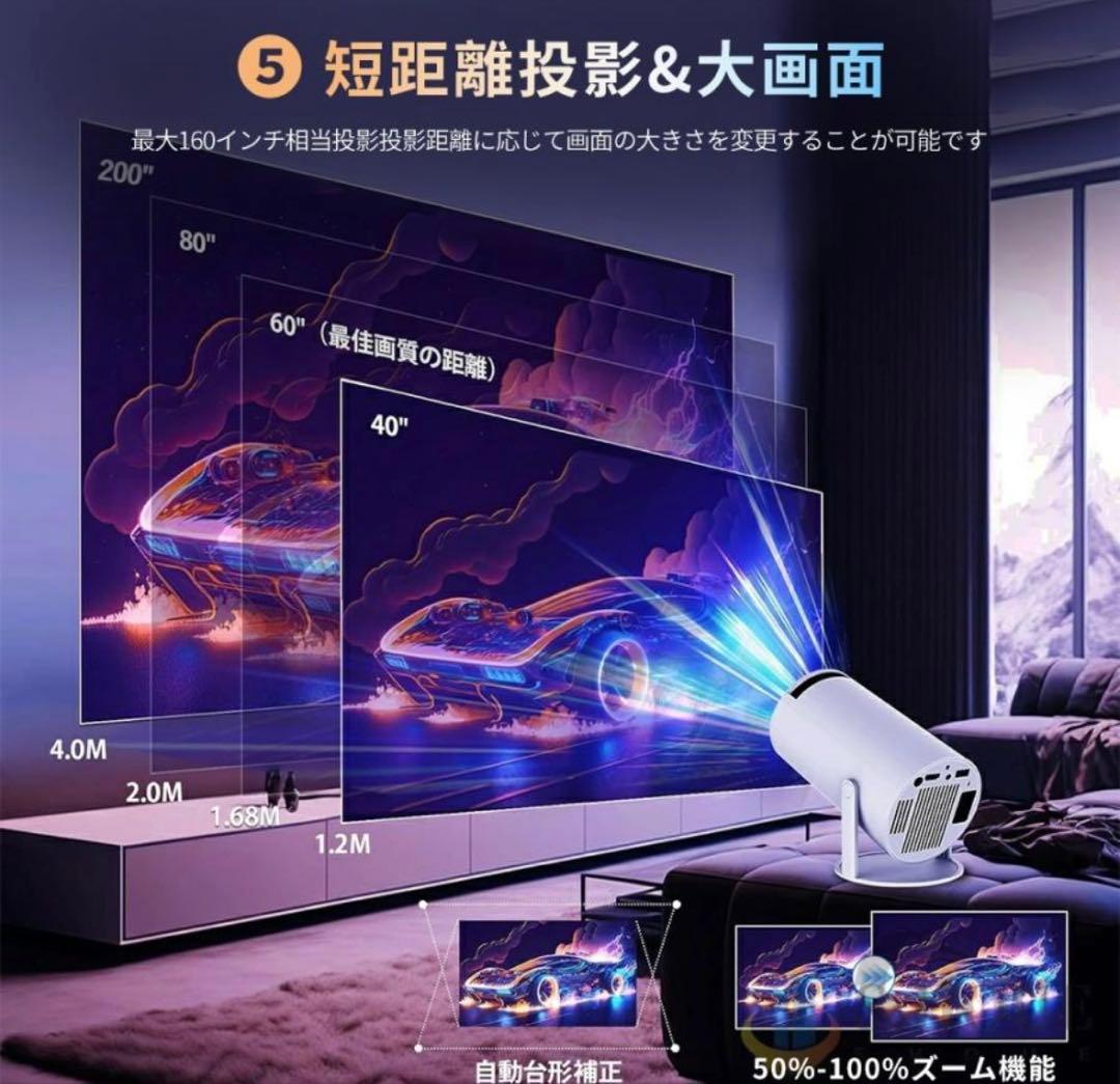 4K ゲームプロジェクター X10 Plus 　内蔵ゲーム　日本語説明書付き