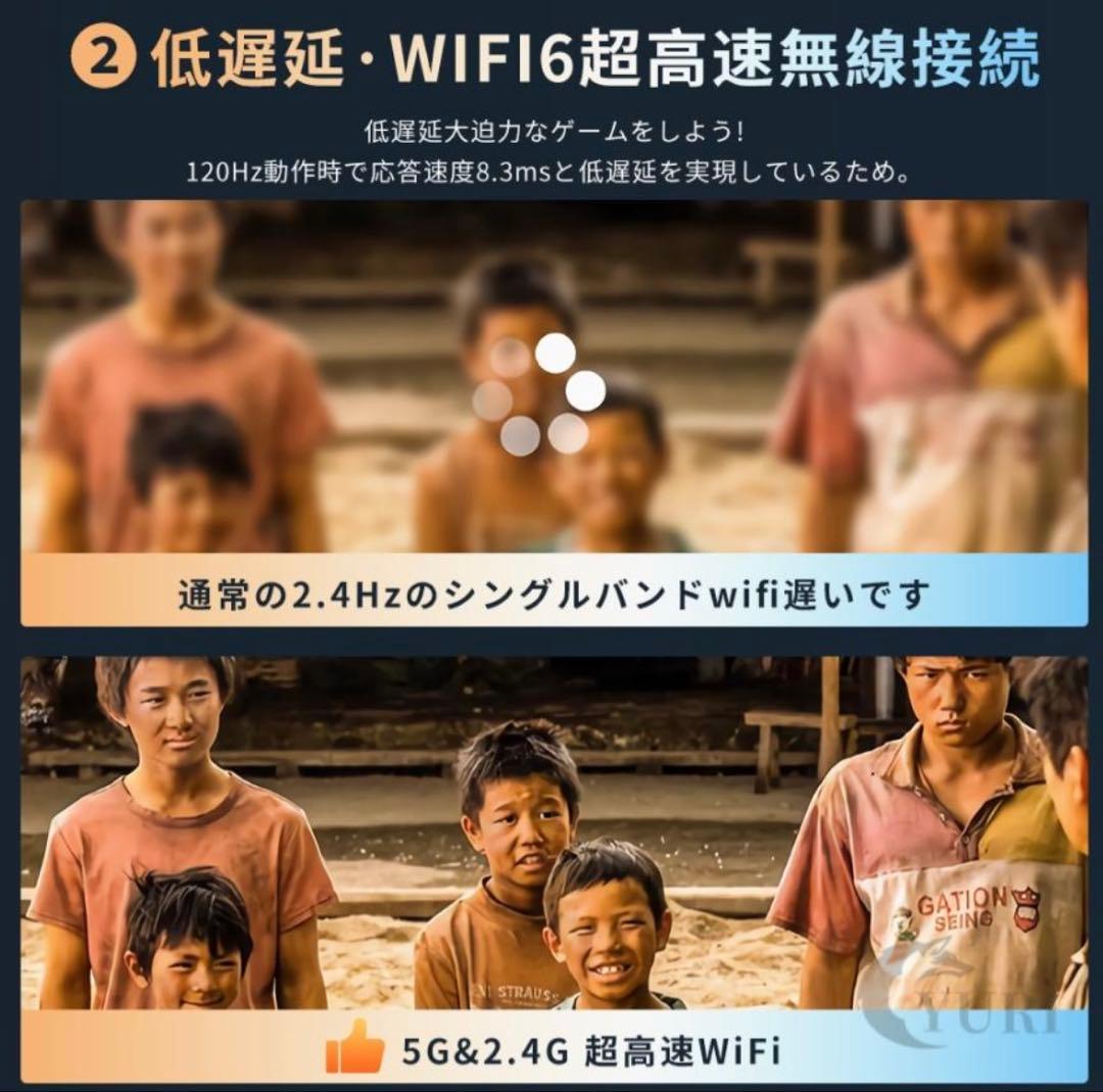 4K ゲームプロジェクター X10 Plus 　内蔵ゲーム　日本語説明書付き