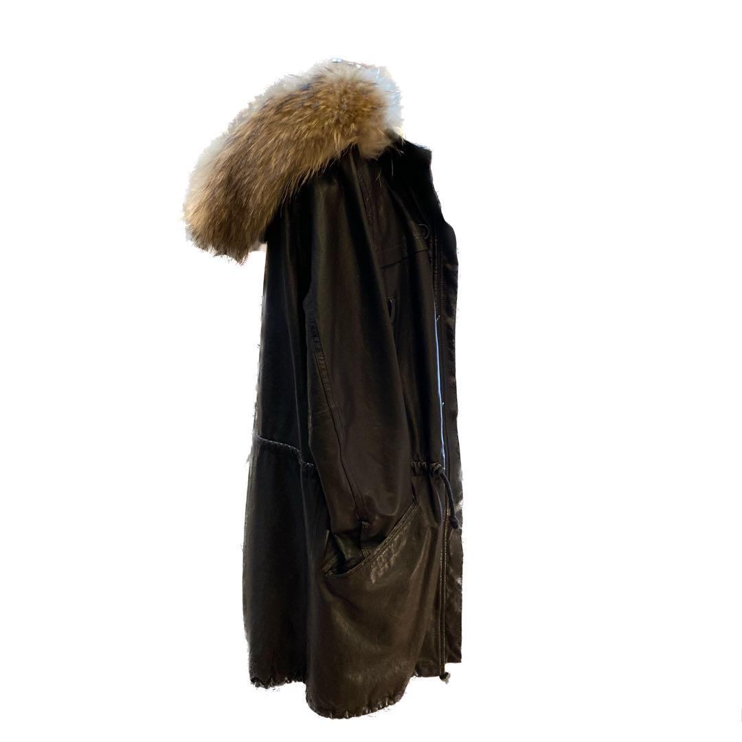 【Diagram】ラムレザーコート　モッズコート　ラムレザー　レザーコート