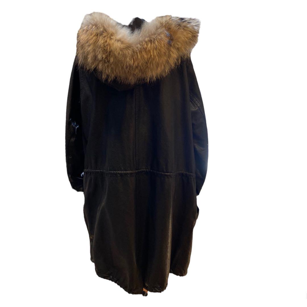 【Diagram】ラムレザーコート　モッズコート　ラムレザー　レザーコート