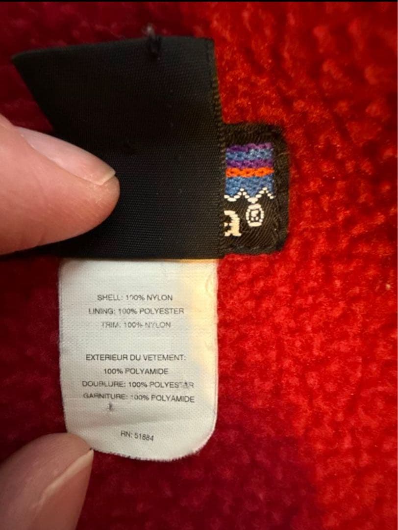 美品USA製90's patagonia シェルドシンチラベスト L