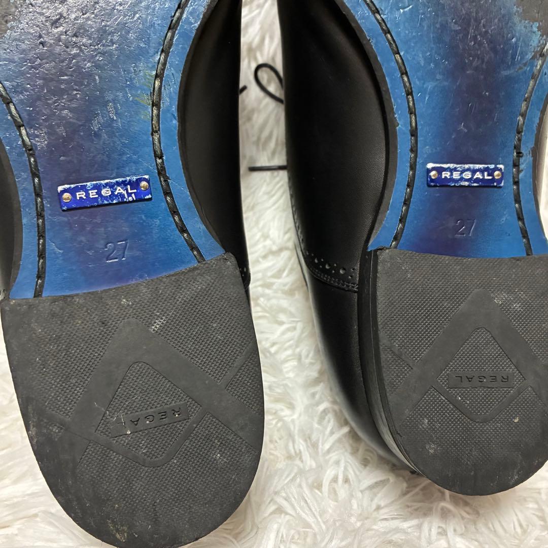 REGAL ビジネスシューズ　ストレートチップ　レザー　27cm