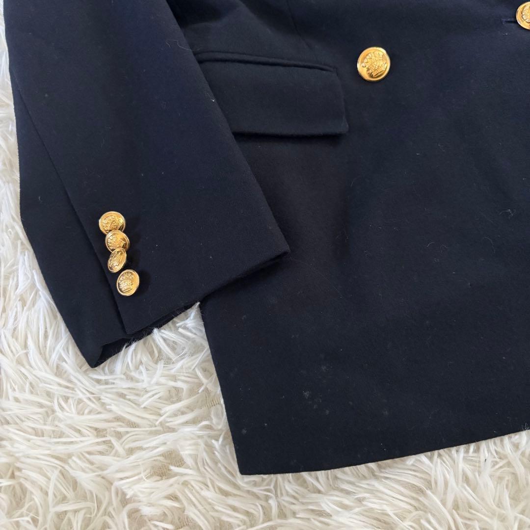 W*n様 【本物】ラルフローレン 紺ブレ ダブル 金ボタン 大きいサイズ ジャケ
