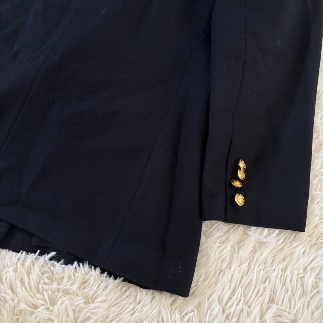 W*n様 【本物】ラルフローレン 紺ブレ ダブル 金ボタン 大きいサイズ ジャケ