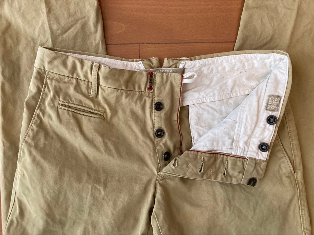 インコテックス コットンスラックス INCOTEX チノパン