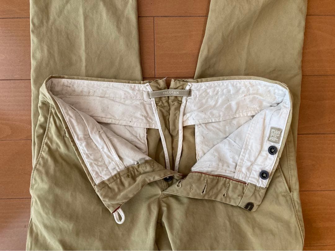 インコテックス コットンスラックス INCOTEX チノパン