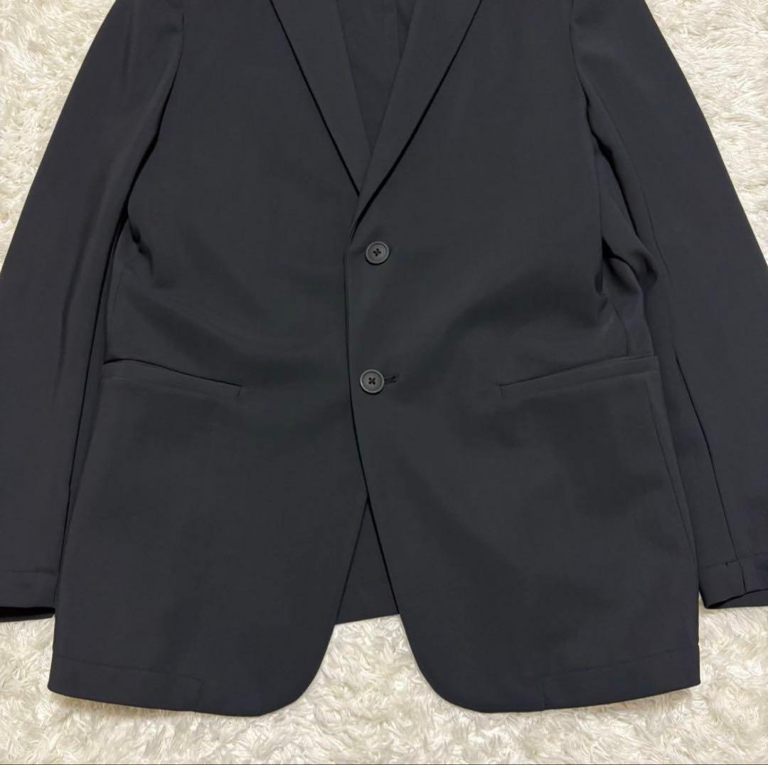 セオリー　2023年モデル　イージー　トラベルスーツ　カジュアル　伸縮性　黒　S