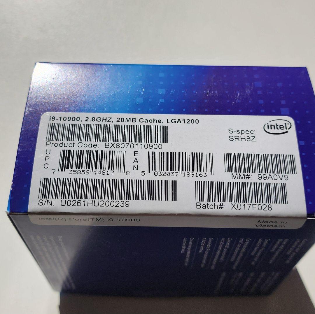 CPU Intel CPU Core i9 10900 10TH GEN