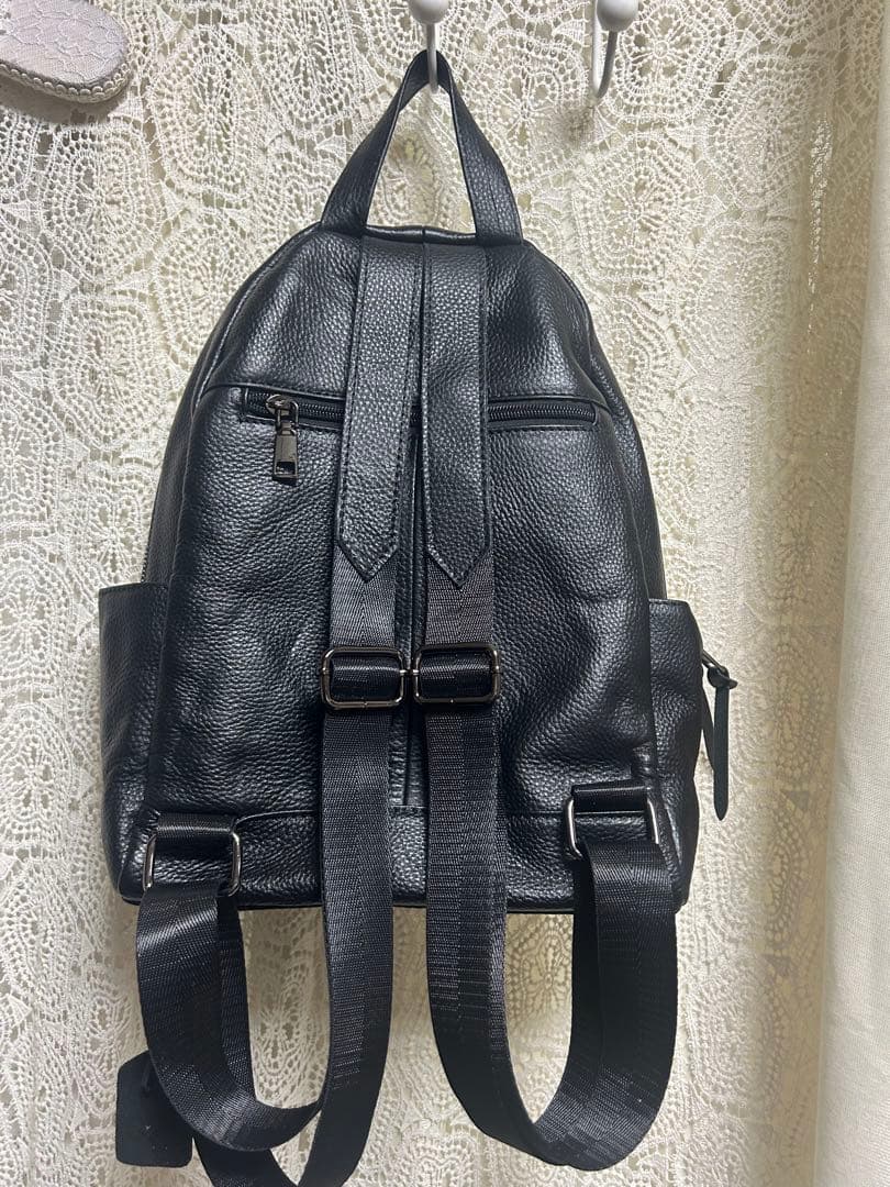 50820Ｄミナペルホネンハーフハンドメイド本革リュック swingガーデン