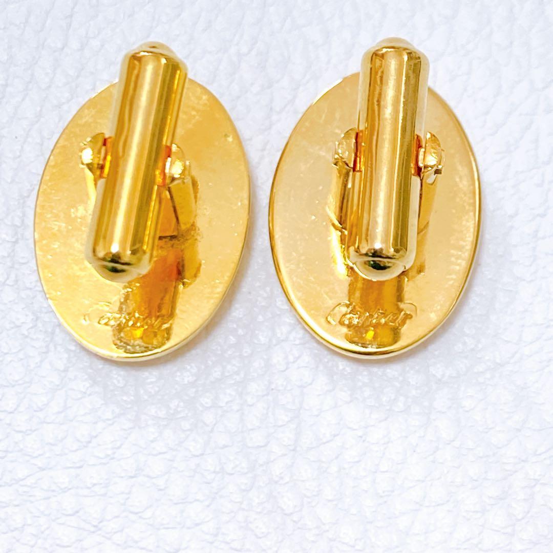 美品 カルティエ Cartier カフス カフリンクス ブラック