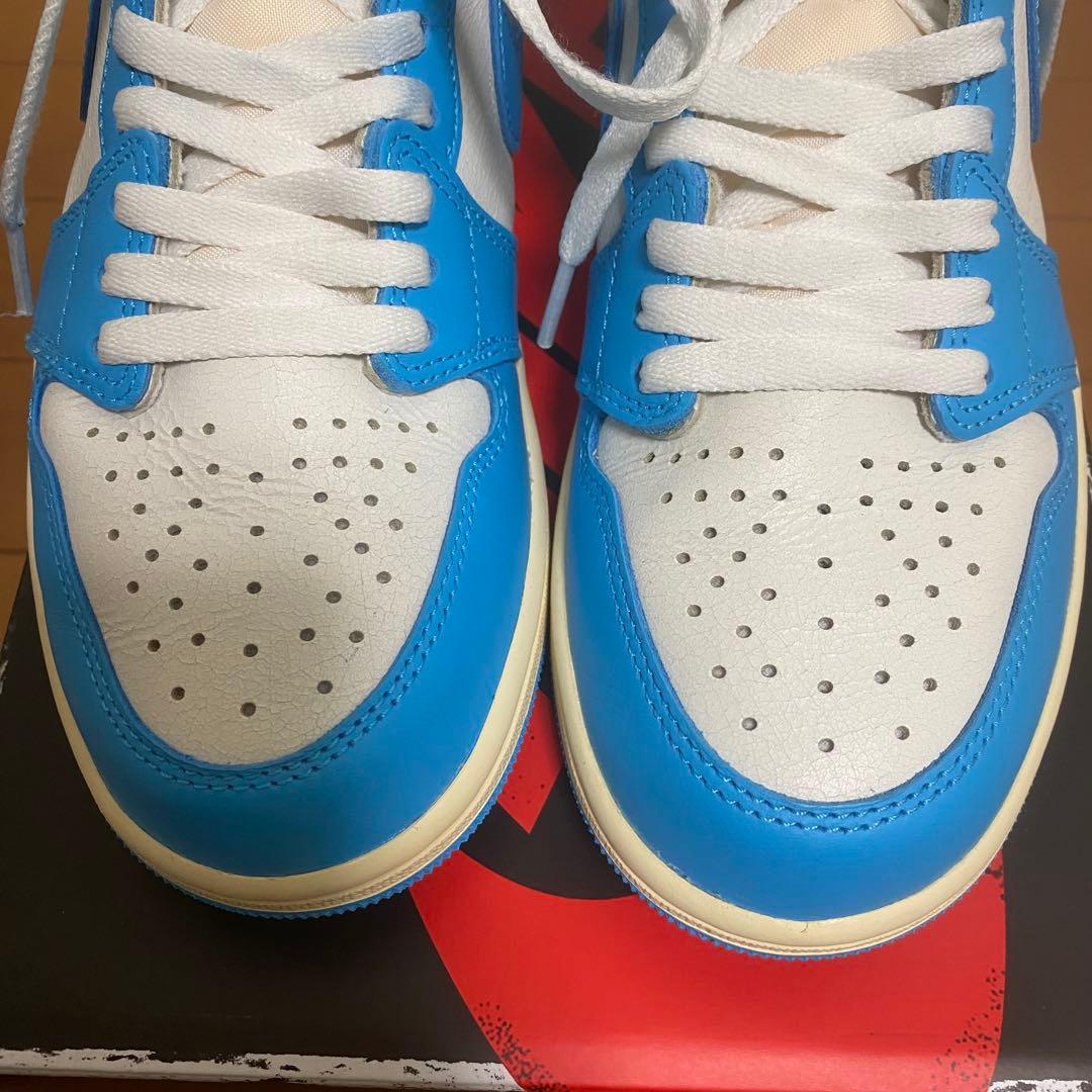 ナイキAIRJORDAN1レトロハイOG UNCReimagined26cm美品