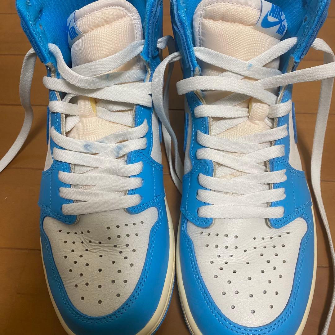 ナイキAIRJORDAN1レトロハイOG UNCReimagined26cm美品