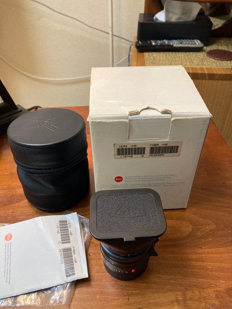 Leica SUMMILUX- M 1：1.4／35mmASPH Pre-FLE