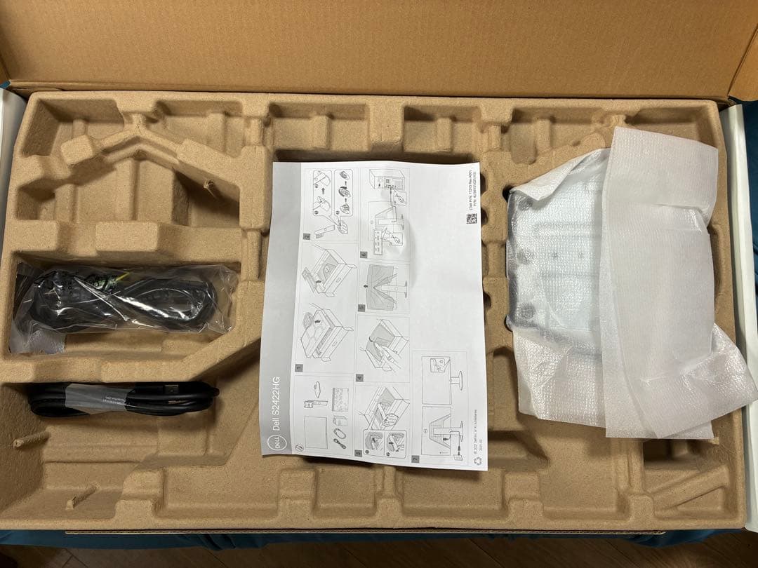 【美品】DELL S2422HG 165Hz湾曲ゲーミングモニタ