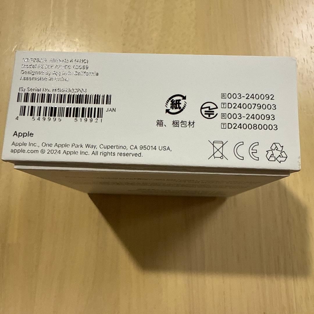 K*N様 AirPods 4 アクティブノイズキャンセリング