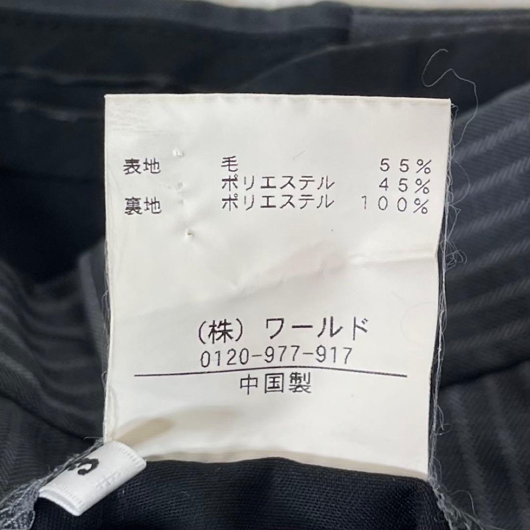 TAKEO KIKUCHI ストライプ ビジネススーツ ダークグレー サイズ3