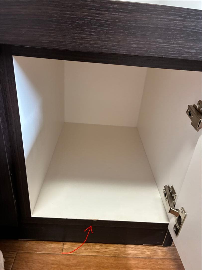 【期間限定】キッチンボード幅90cm ダークブラウン 食器棚 レンジボード収納付