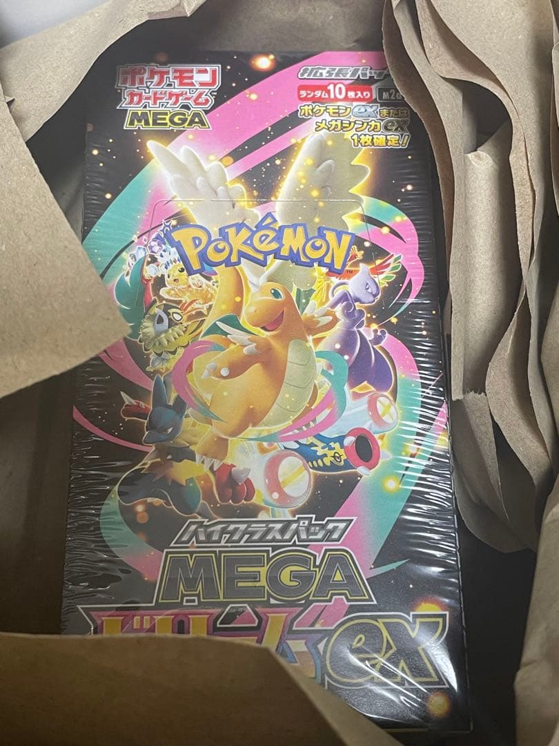 ポケモンカード　MEGAドリームex 1箱　シュリンク付き