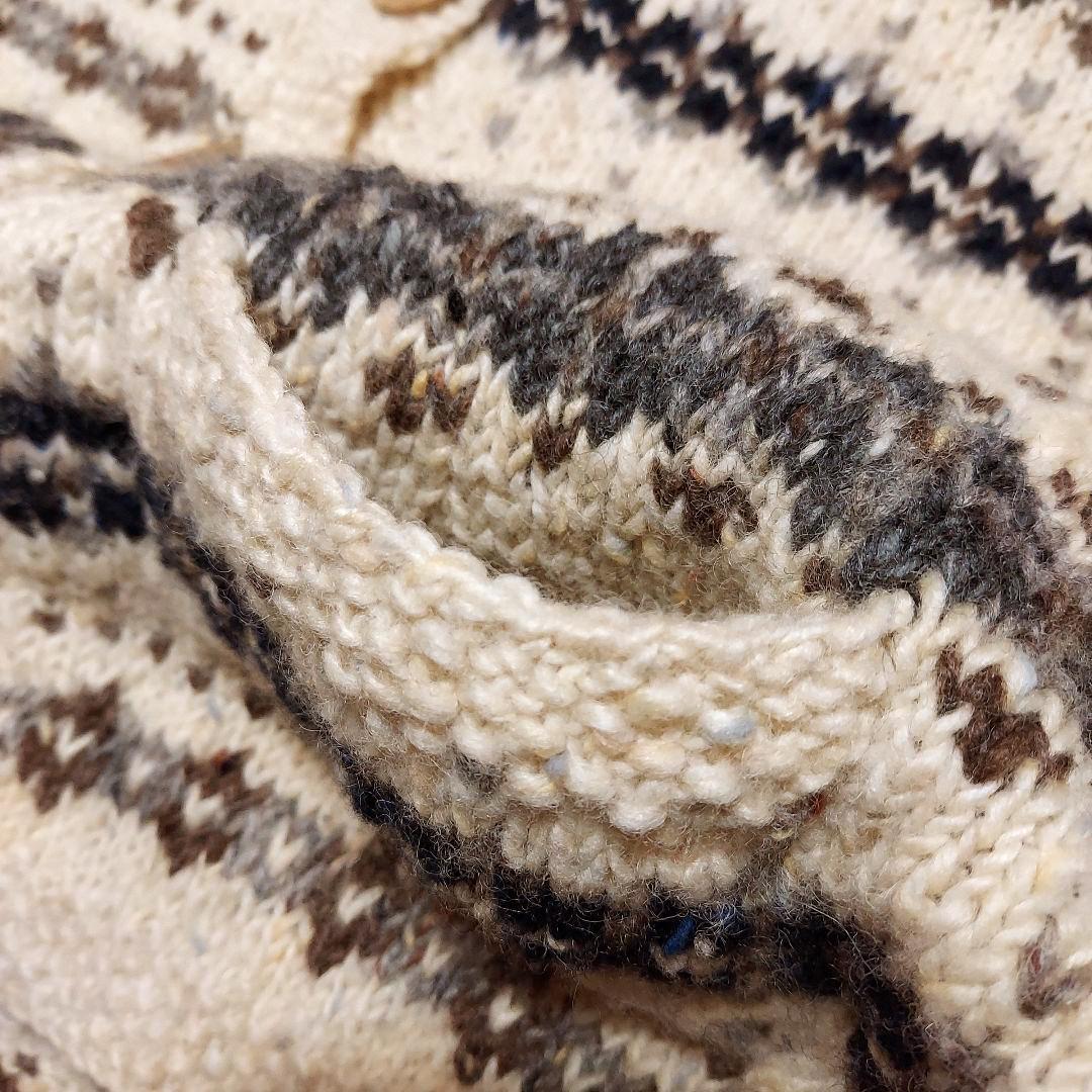 アテナデザイン✨フェアアイル柄 ハンドニットベスト アイルランド製 ヴィンテージ