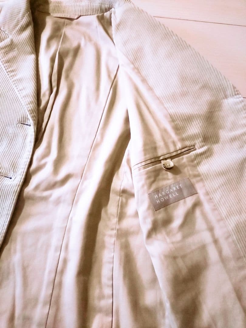 D222000 MARGARET HOWELL 8WALEコーデュロイジャケット