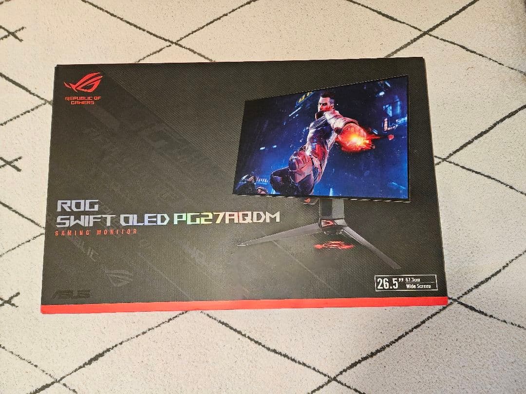ROG SWIFT OLED PG27AQDM ゲーミングモニター