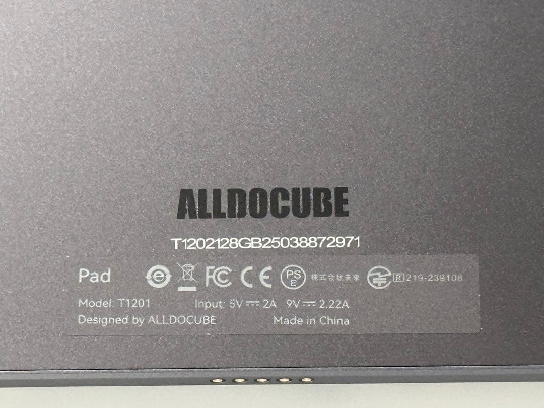なおと[ジャンク]ALLDOCUBE iPlay60 Pad Pro