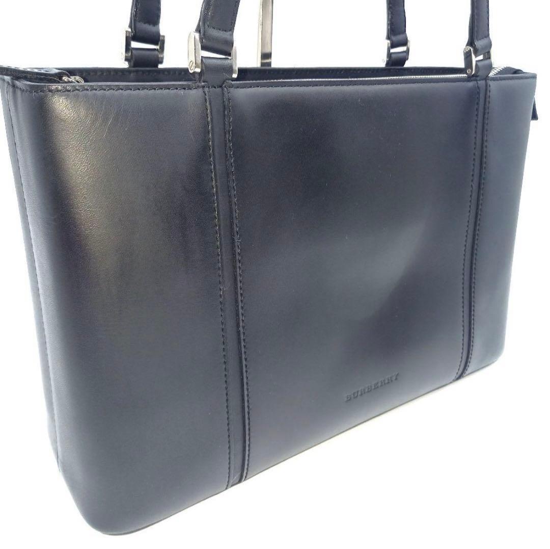 ✨美品✨BURBERRY バーバリー ハンドバッグ レザー ノバチェック A４