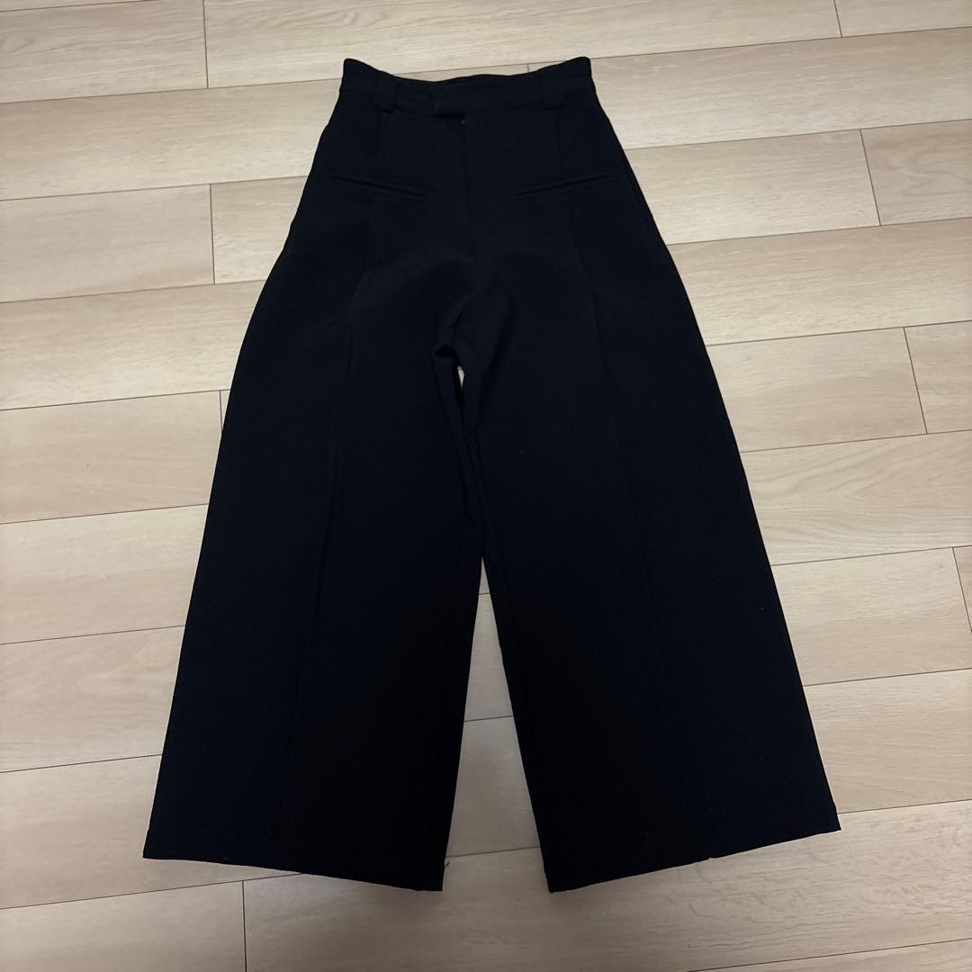 Fax Copy Express ワイドパンツ 黒