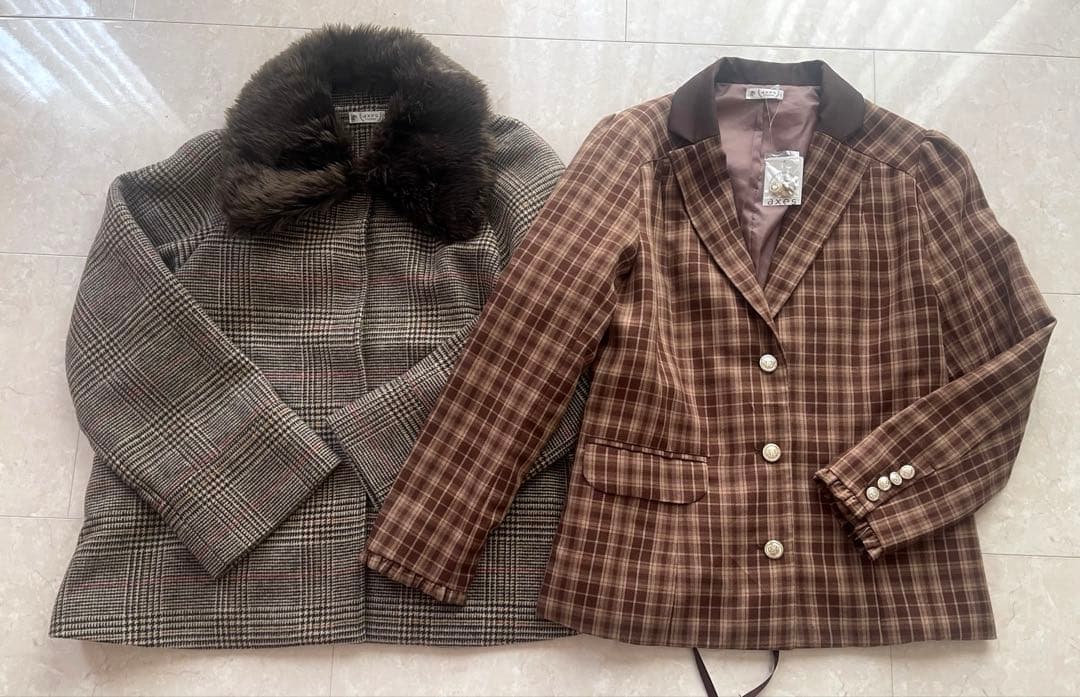 美品【axes femme】コート/スカート/ニット/靴/バッグ 11点