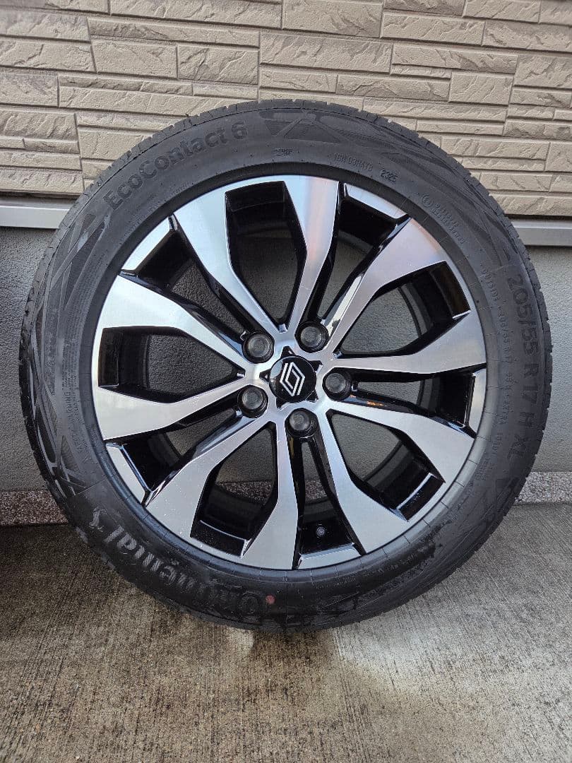 【プンプン】カングー3 純正タイヤ・ホイール 205/55/R17