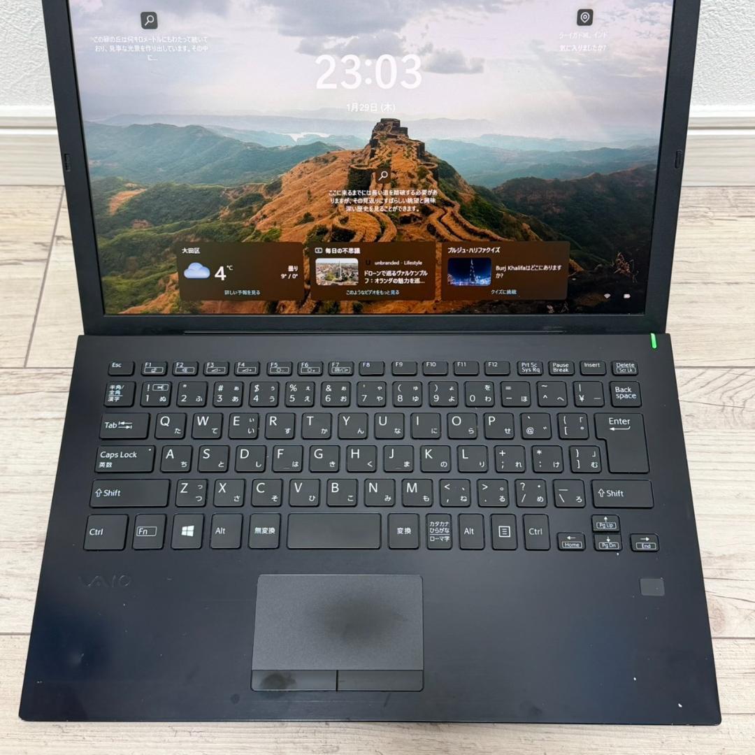 オススメ♬国産 SONY VAIO Core i5 10世代 8GB 256GB