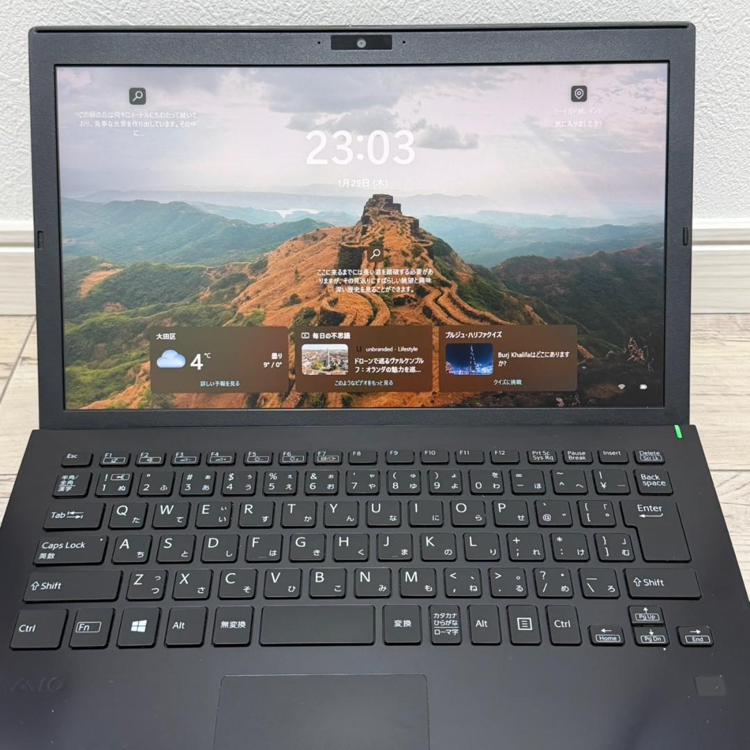 オススメ♬国産 SONY VAIO Core i5 10世代 8GB 256GB