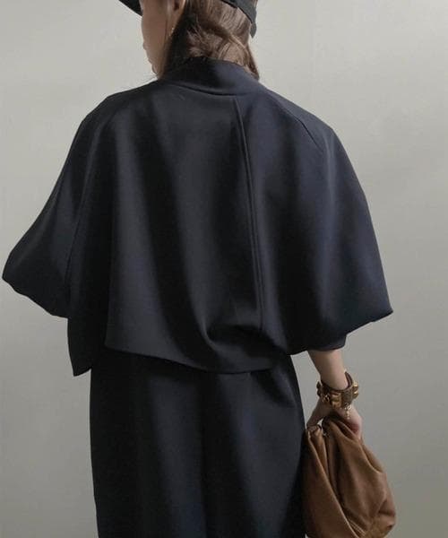 美品 AMERI OTONA SHORT JACKET SET UP DRESS